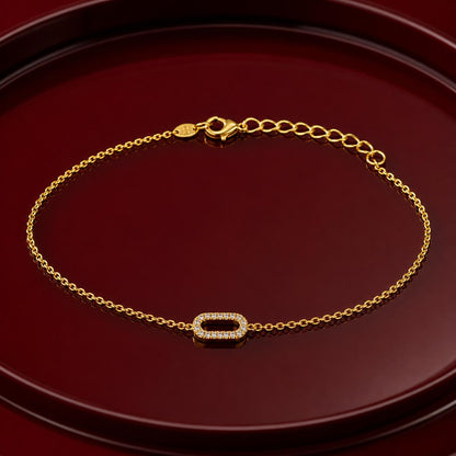 Golden Lumiere Link Anklet product image 3