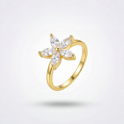 Golden Luna Petal Ring product image 1