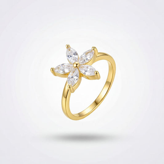 Golden Luna Petal Ring product image 1