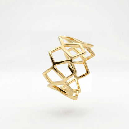 Golden Mesh Ring product image 1