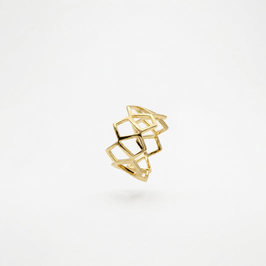 Golden Mesh Ring product image 2