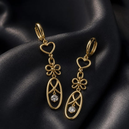 Golden Mira Teardrop Earrings product image 6