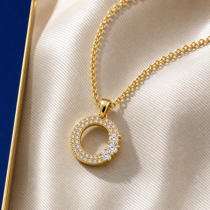 Golden Moonlit Crescent Pendant product image 5