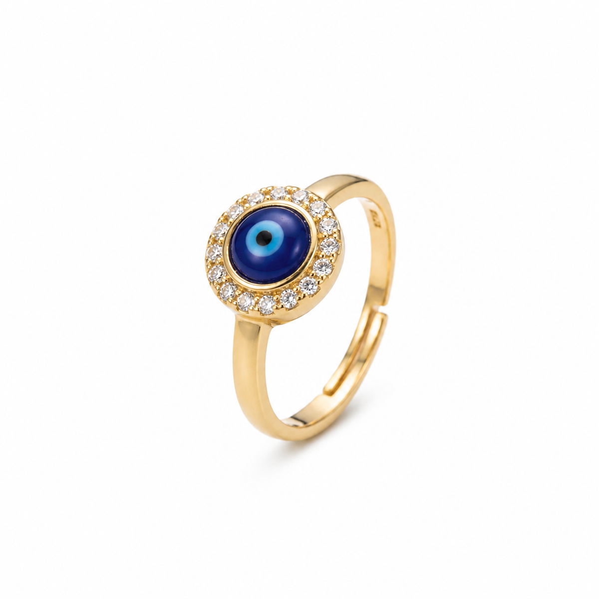Golden Adjustable Nazar Ring product image 6
