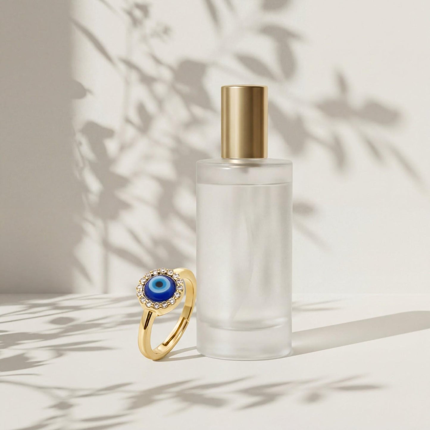 Golden Adjustable Nazar Ring product image 3