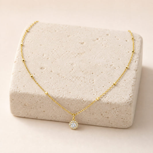 Golden Noir Orbit Pendant product image 2
