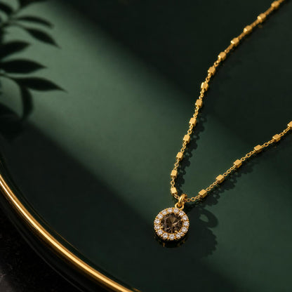 Golden Noir Orbit Pendant product image 5