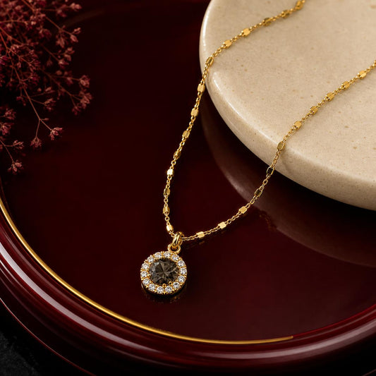 Golden Noir Orbit Pendant product image 2