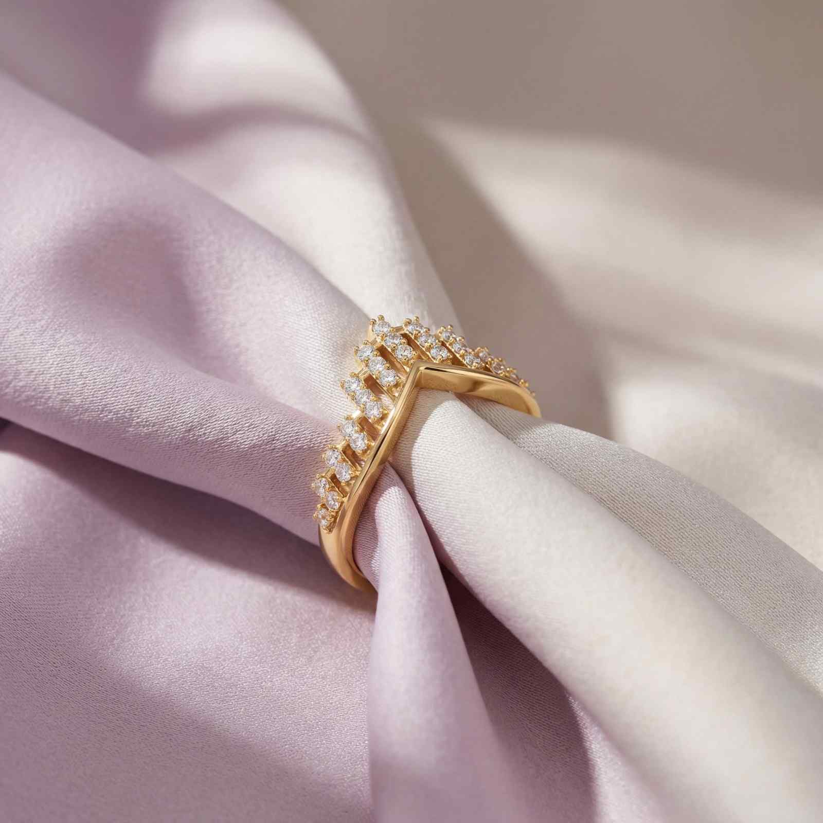 Golden Adjustable Nova Ring product image 3