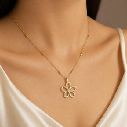 Golden Oria Bloom Pendant product image 3
