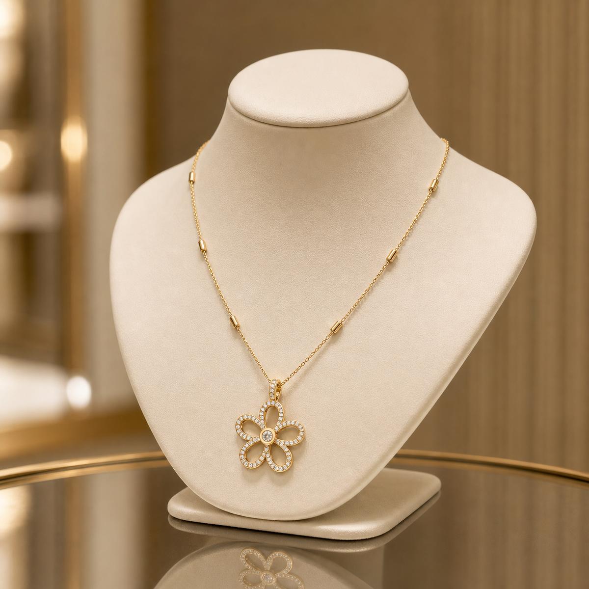 Golden Oria Bloom Pendant product image 6