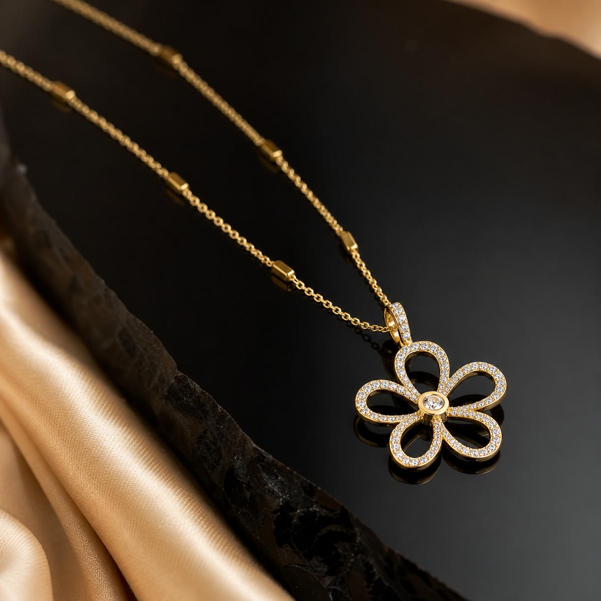 Golden Oria Bloom Pendant product image 2