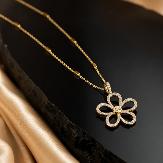 Golden Oria Bloom Pendant product image 2