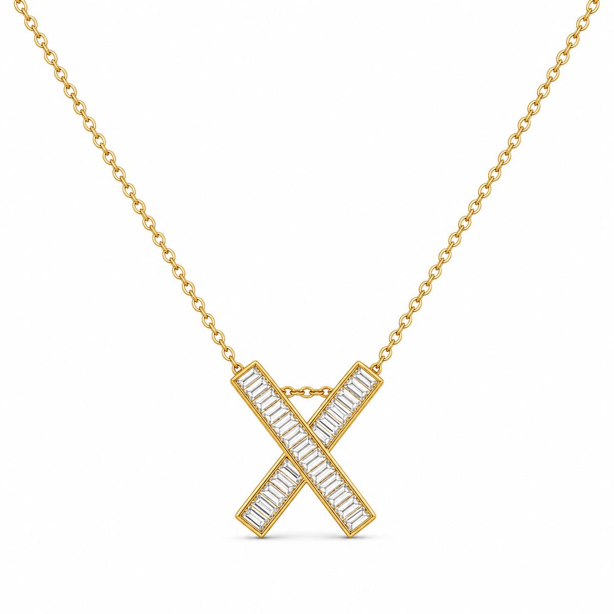 Golden Prism Cross Pendant product image 1