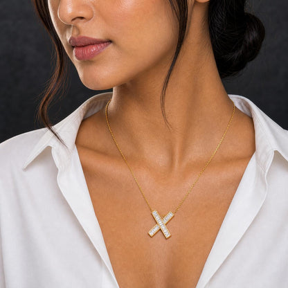 Golden Prism Cross Pendant product image 6