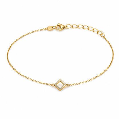 Golden Prism Diamond Anklet product image 1