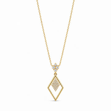 Golden Prism Diamond Pendant product image 1