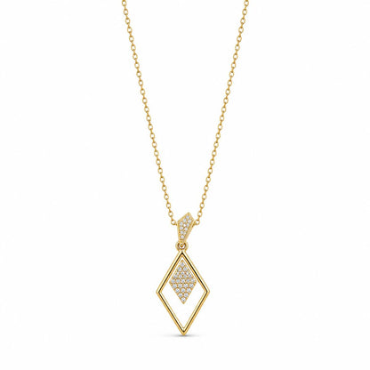 Golden Prism Diamond Pendant product image 1