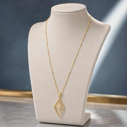Golden Prism Diamond Pendant product image 6