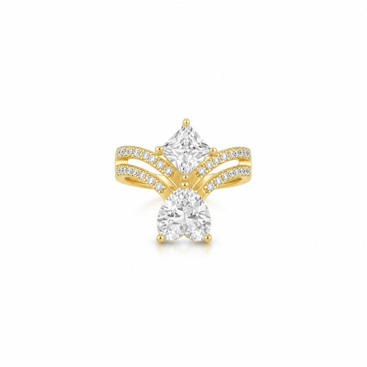 Golden Radiant Duo Ring product image 1