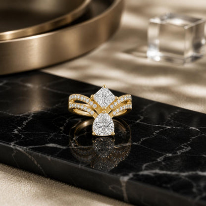 Golden Radiant Duo Ring product image 5