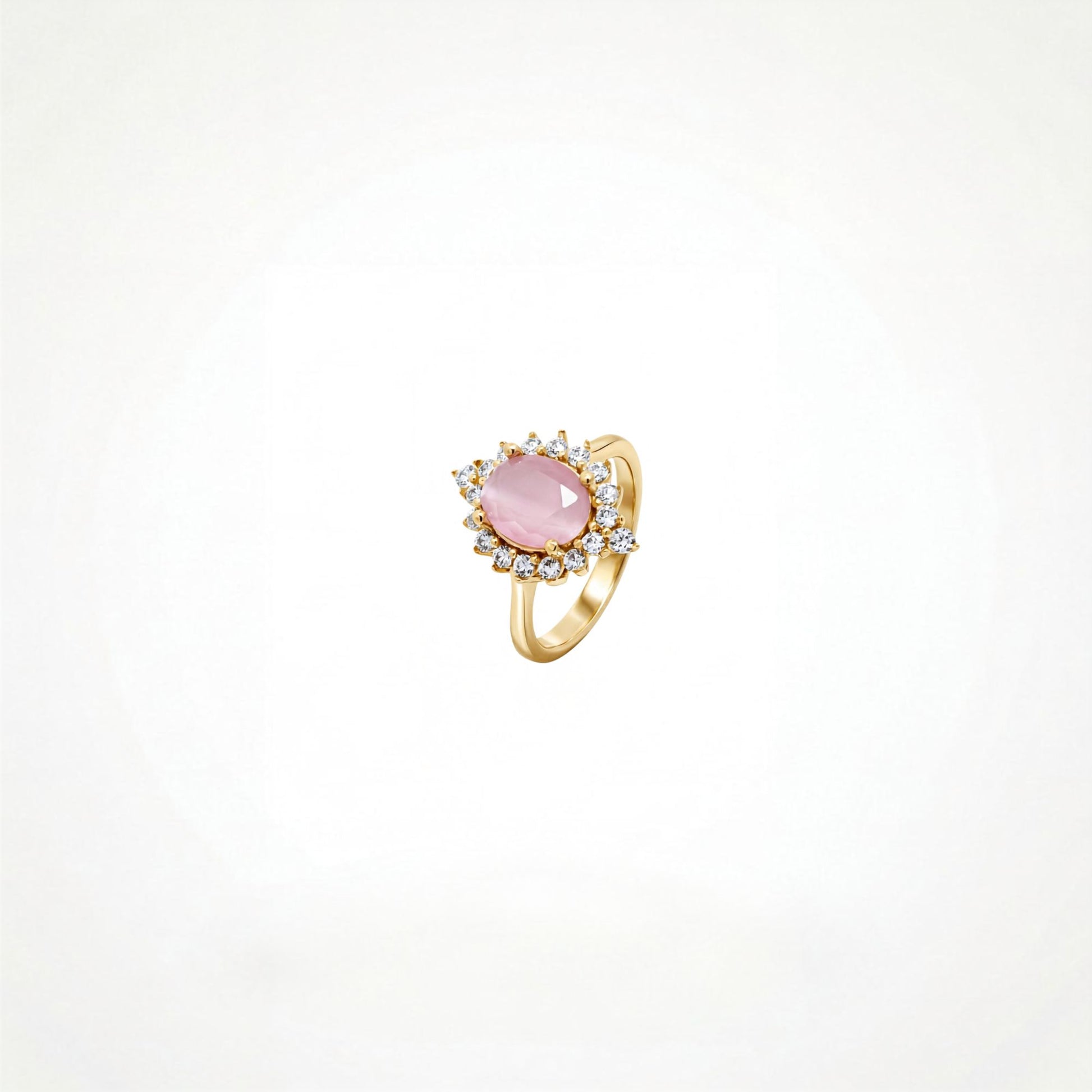 Golden Roselle Halo Ring product image 8