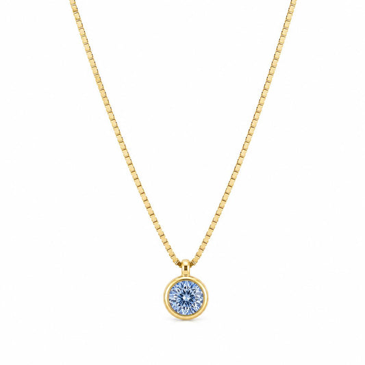 Golden Sapphire Orbit Pendant product image 1
