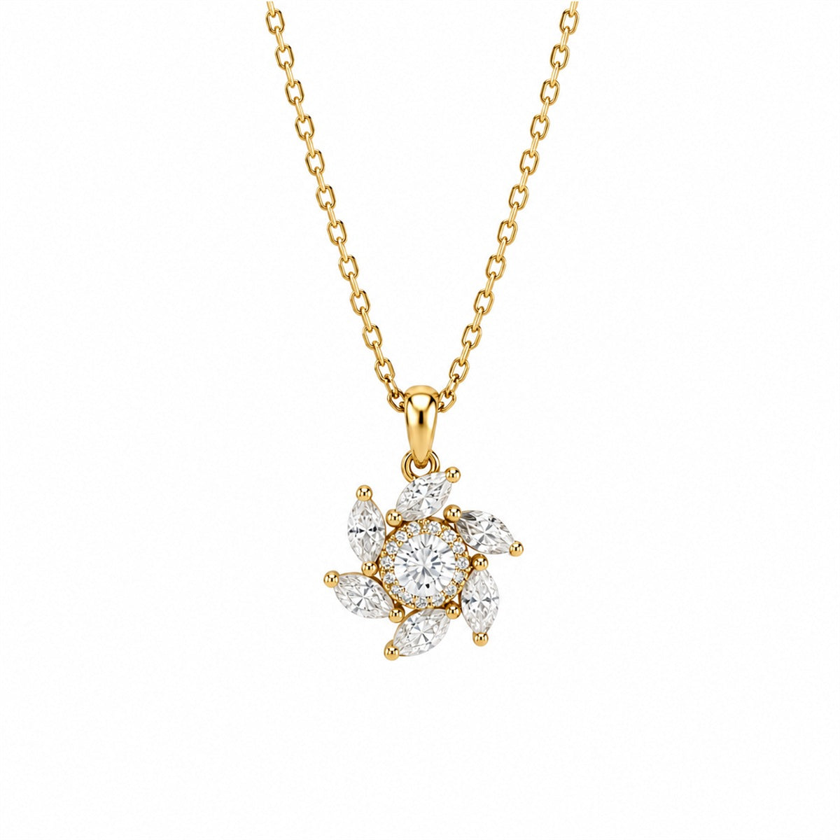 Golden Sea Turtle Charm Pendant product image 1