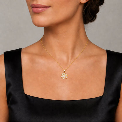 Golden Sea Turtle Charm Pendant product image 3