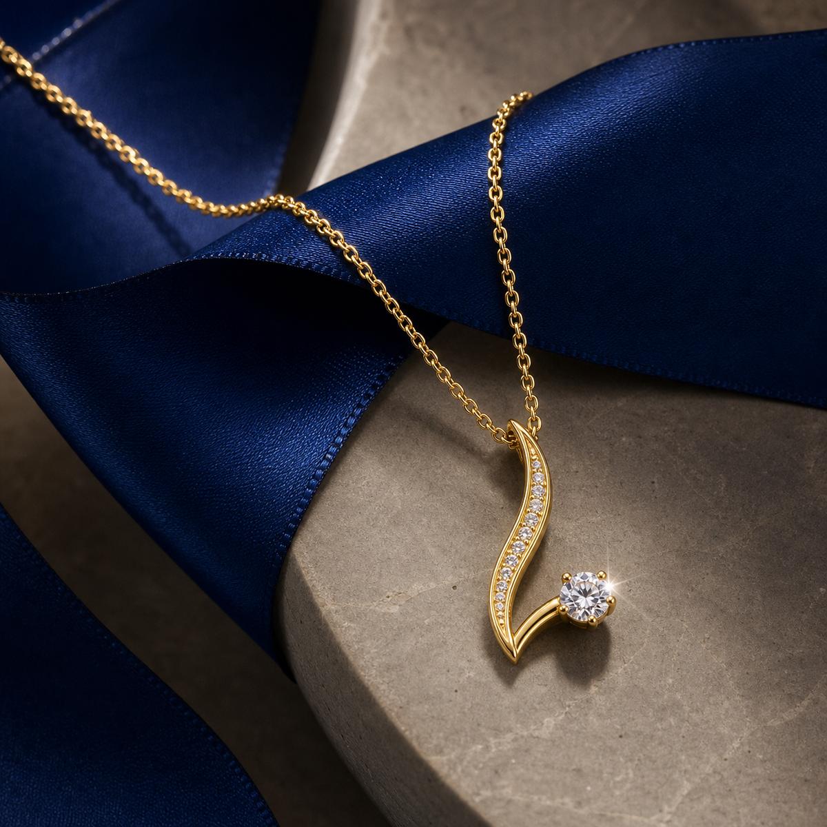 Golden Seraph Curve Pendant product image 5