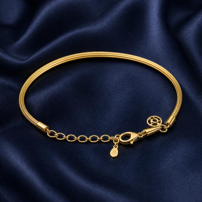 Golden Serena Coil Bracelet product image 3