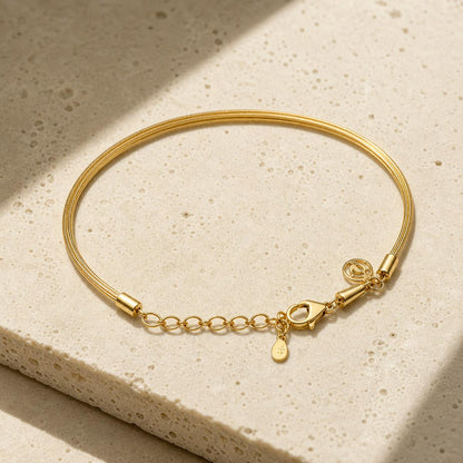 Golden Serena Coil Bracelet product image 4
