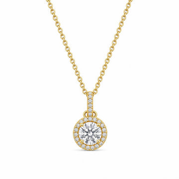 Golden Solara Halo Pendant product image 1