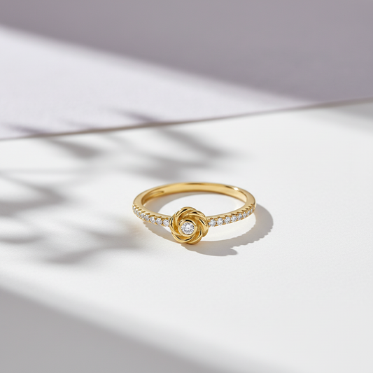 Golden Swirl Ring product image 2