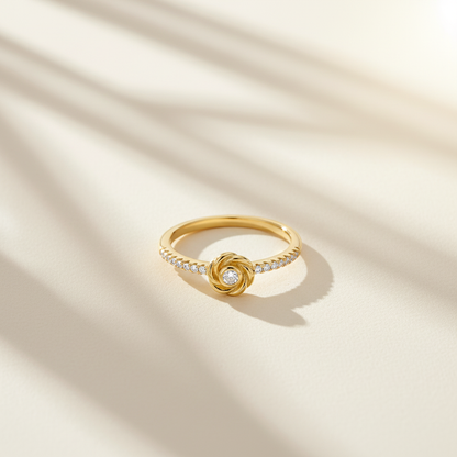 Golden Swirl Ring product image 4