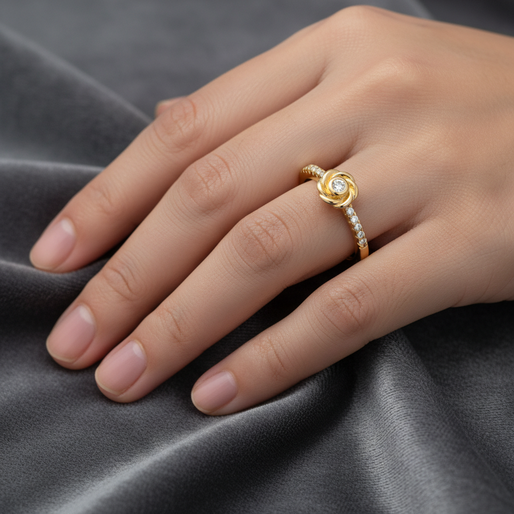 Golden Swirl Ring product image 5