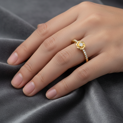 Golden Swirl Ring product image 5