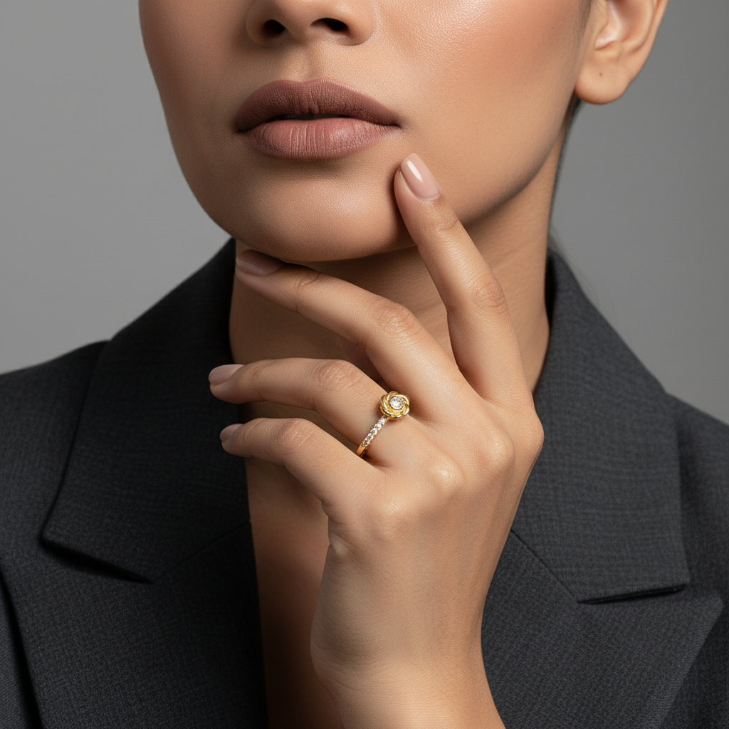 Golden Swirl Ring product image 6