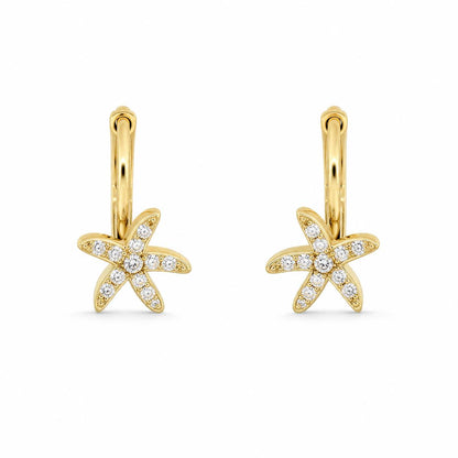 Golden Tara Star Bloom Earrings product image 1