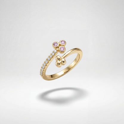 Golden Adjustable Trinity Ring product image 1