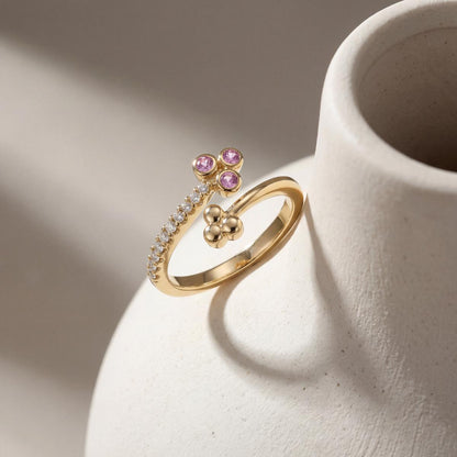Golden Adjustable Trinity Ring product image 3