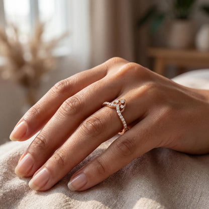 Rose Gold Amoura Ring product image 8