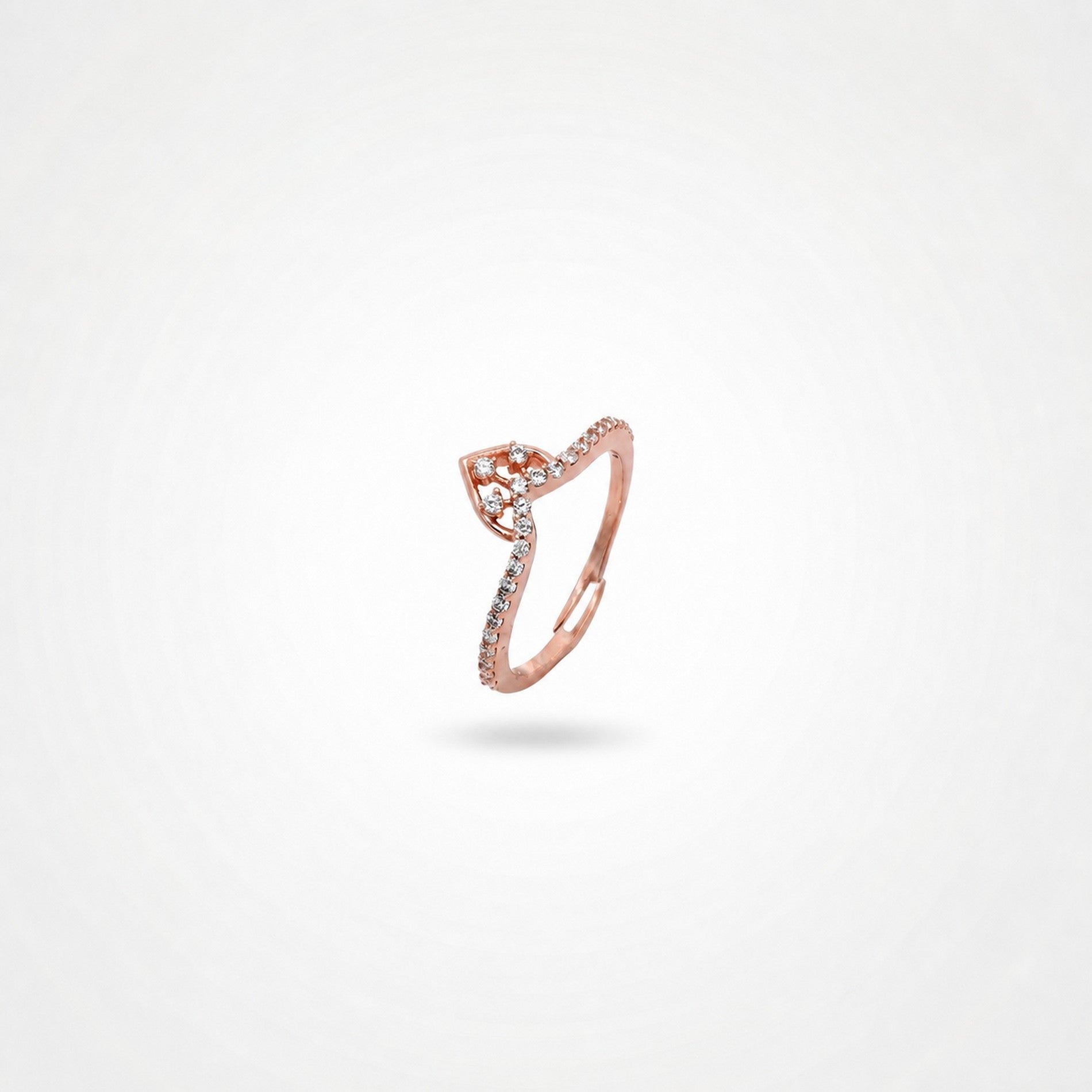 Rose Gold Amoura Ring product image 2