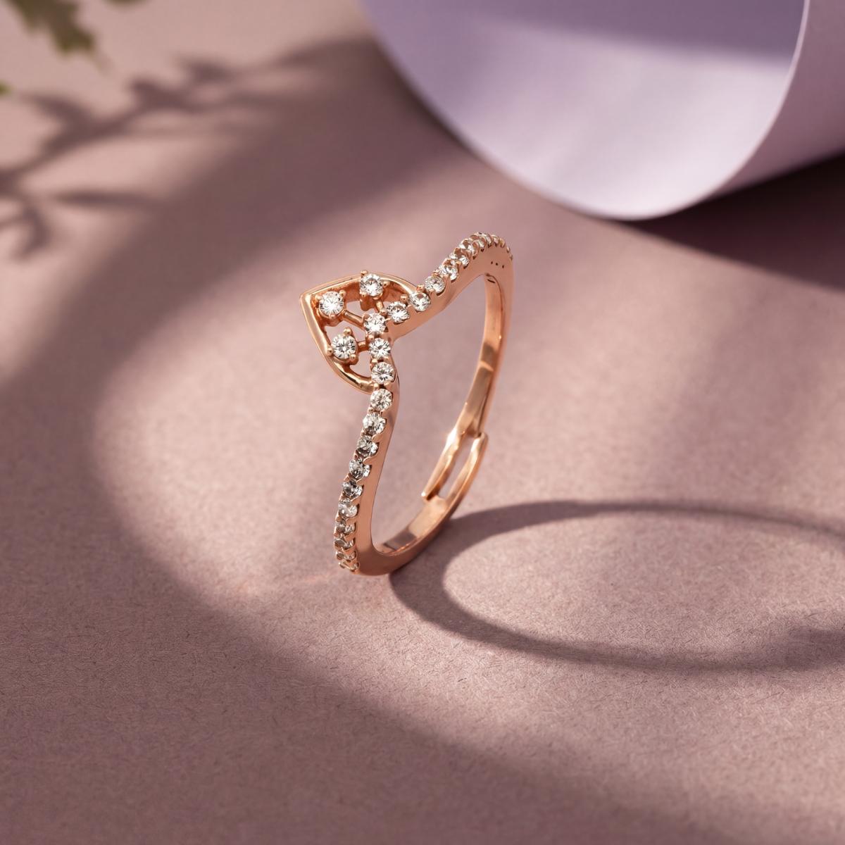 Rose Gold Amoura Ring product image 3
