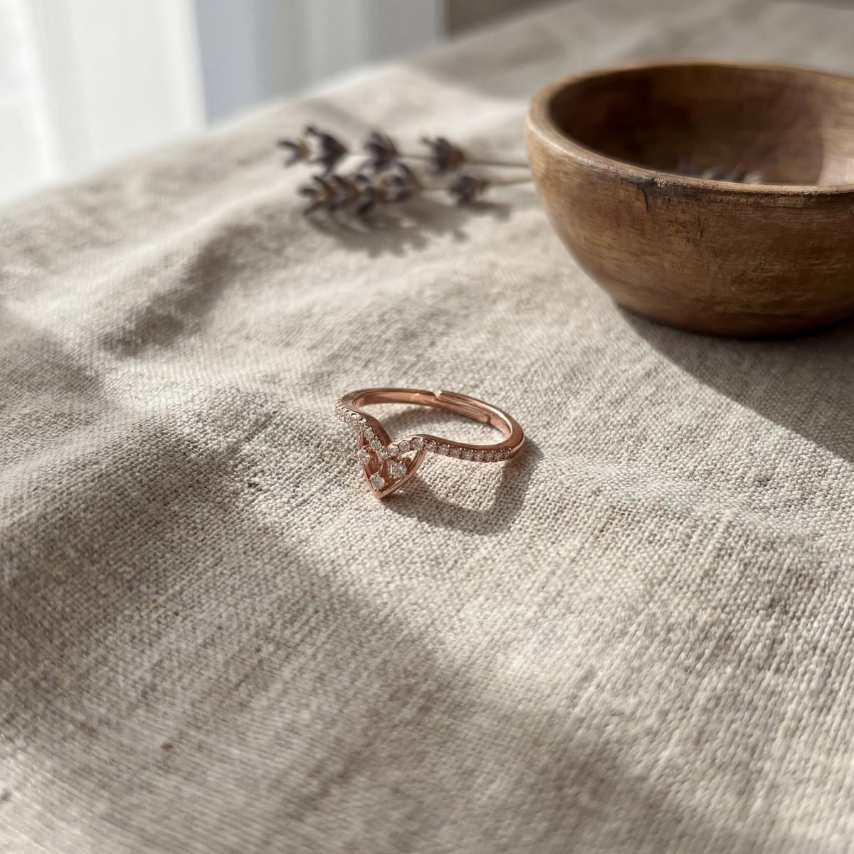 Rose Gold Amoura Ring product image 5