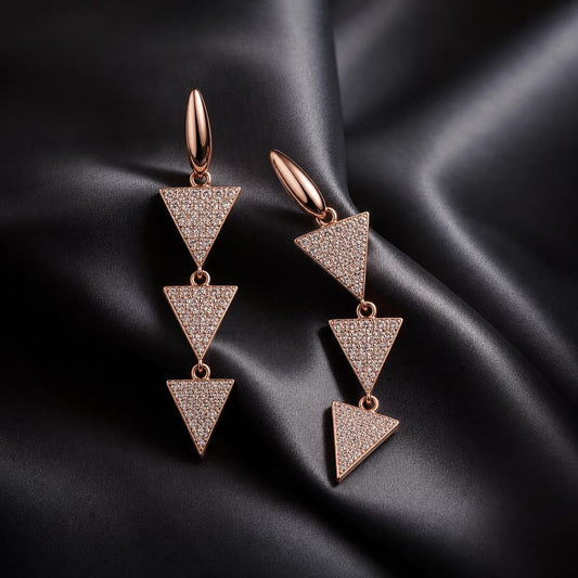 Rose Gold Astra Cascade Earrings product image 2