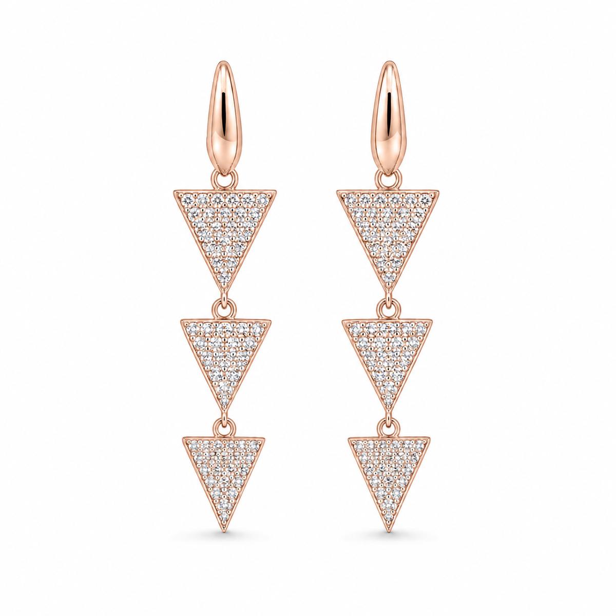Rose Gold Astra Cascade Earrings product image 1