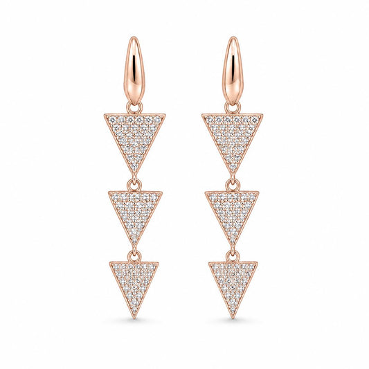 Rose Gold Astra Cascade Earrings product image 1