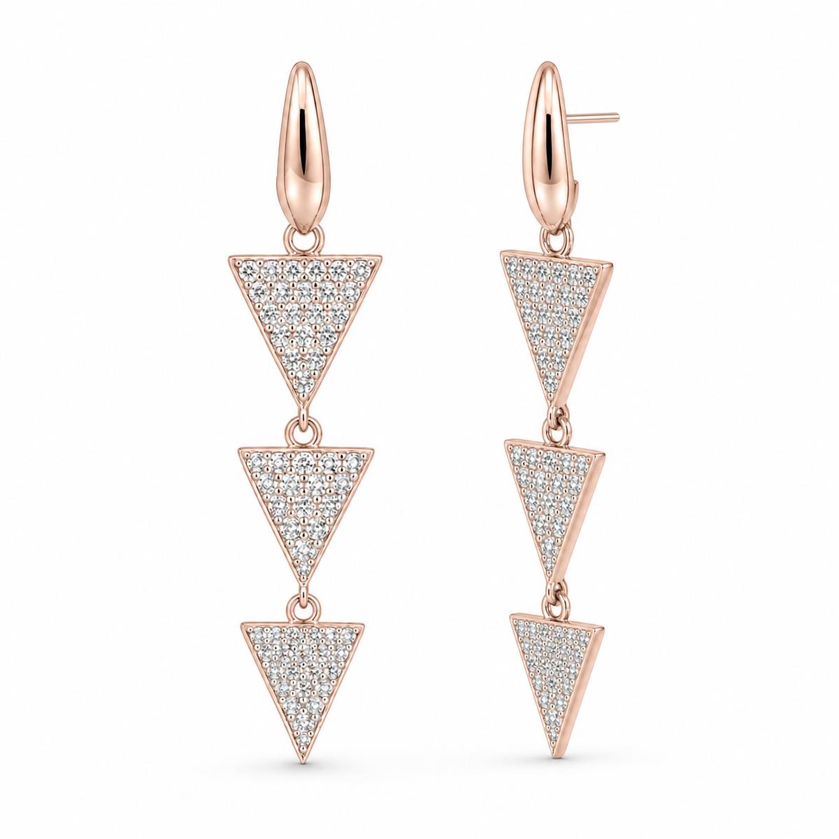 Rose Gold Astra Cascade Earrings product image 3