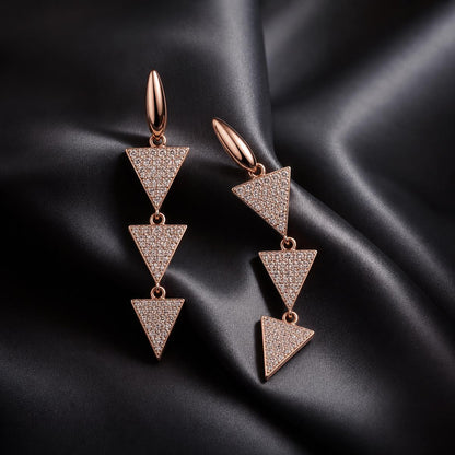Rose Gold Astra Cascade Earrings product image 6